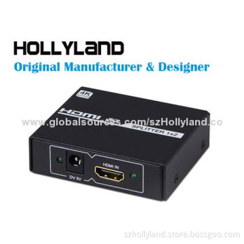 HDMI Splitter OEM, 4K HDMI Splitter, Industrial Metal Case, Easy to Install
